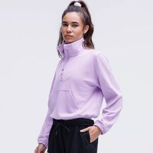 Lululemon Brushed Softreme Ribbed Half Zip